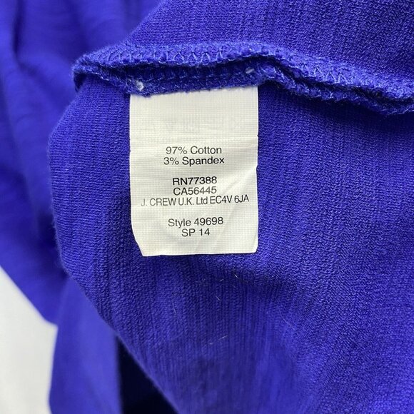 Madewell Sleeveless Fit & Flared Dress Women XS Blue Side Pockets Back Zip Used - Picture 10 of 16